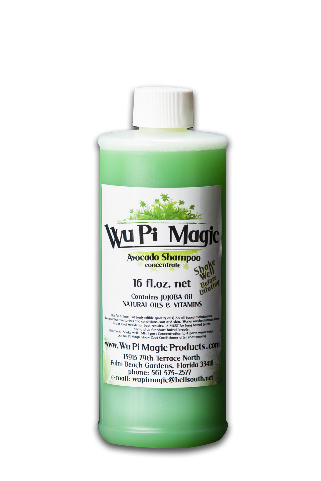 Wu Pi Magic Avocado Shampoo - 16oz